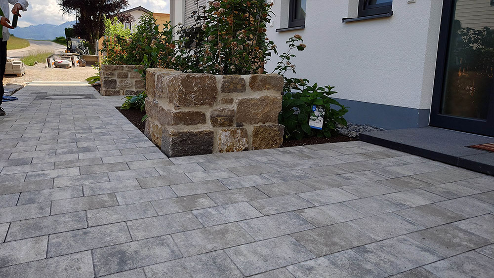 Fertige Baustelle Riedering
