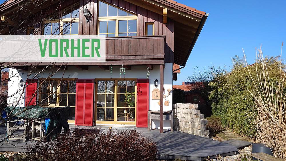 Neugestaltung Kerschdorf Vorher